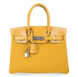 Load image into Gallery viewer, Jaune Ambre Crocodile / Togo Limited Edition